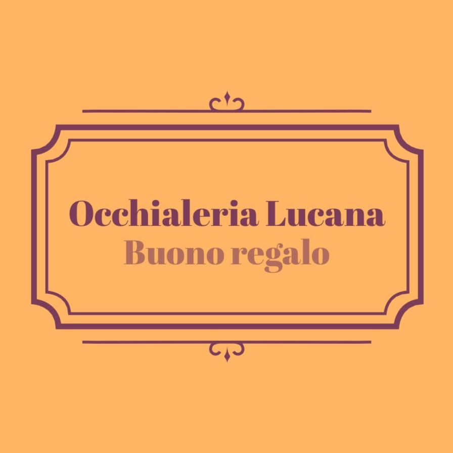 Occhialeria Lucana buono regalo buono regalo Occhialeria Lucana